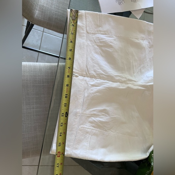 Theory mini utility short white - Picture 10 of 10